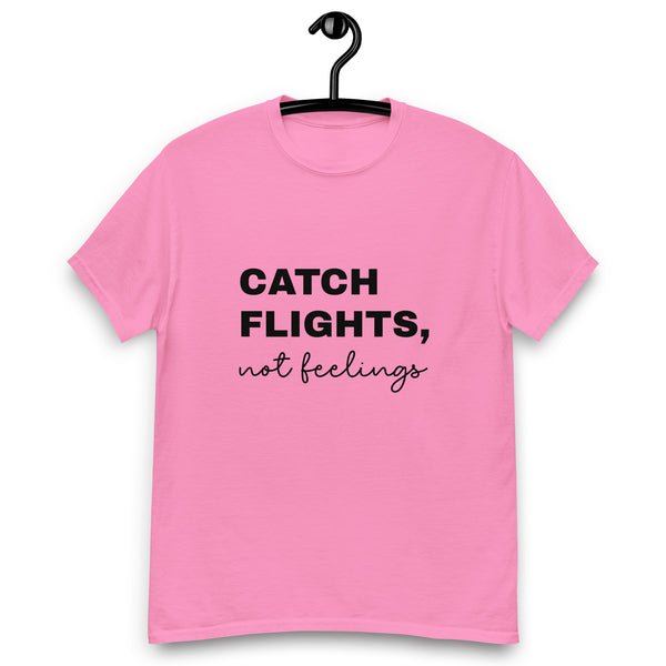 Graphic "CATCHING FLIGHTS" T-Shirt