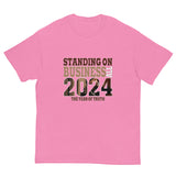 Graphic T-Shirt "Standing on Business 2024"