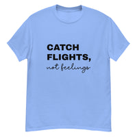Graphic "CATCHING FLIGHTS" T-Shirt