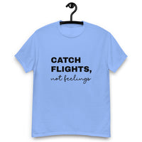Graphic "CATCHING FLIGHTS" T-Shirt