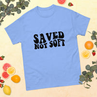 Graphic Custom Unisex "SAVED NOT SOFT" T-SHIRT