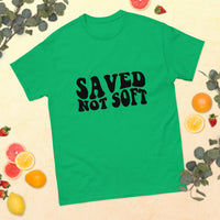Graphic Custom Unisex "SAVED NOT SOFT" T-SHIRT