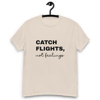 Graphic "CATCHING FLIGHTS" T-Shirt