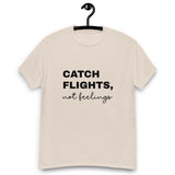 Graphic "CATCHING FLIGHTS" T-Shirt