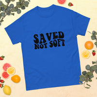 Graphic Custom Unisex "SAVED NOT SOFT" T-SHIRT