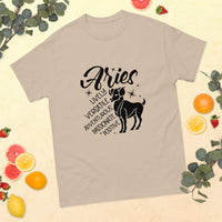 Graphic Custom Unisex "ARIES" T-SHIRT