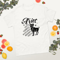 Graphic Custom Unisex "ARIES" T-SHIRT