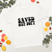 Graphic Custom Unisex "SAVED NOT SOFT" T-SHIRT