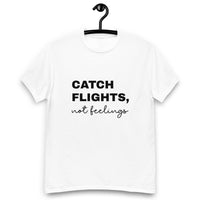Graphic "CATCHING FLIGHTS" T-Shirt