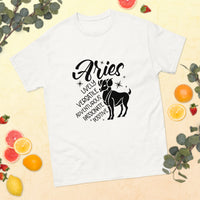 Graphic Custom Unisex "ARIES" T-SHIRT