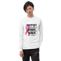 SUPPORT, ADMIRE & HONOR-Long Sleeve Shirt