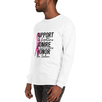 SUPPORT, ADMIRE & HONOR-Long Sleeve Shirt