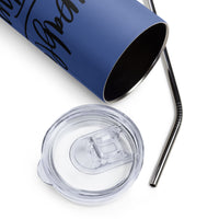 Graphic Stainless Steel CUSTOM "I AM"........Tumbler-PURPLE