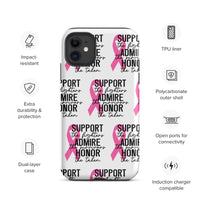 BC Awareness Tough Case for iPhone®