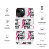 BC Awareness Tough Case for iPhone®