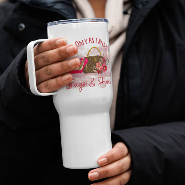GRAPHIC CUSTOM Travel Mug with a Handle