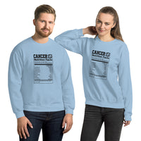 Graphic Custom Unisex "CANCER" Sweatshirt