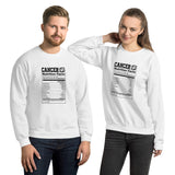 Graphic Custom Unisex "CANCER" Sweatshirt