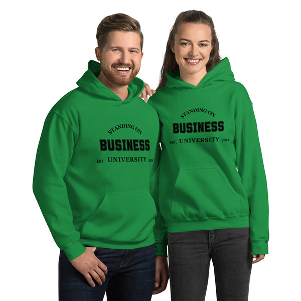 Custom Designed, "Standing on Business University" Hoodie