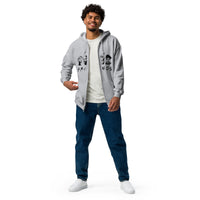 Graphic "FRIENDS" Unisex Zipper Hooded