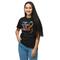 Graphic Custom Unisex "FIGHT AGAINST ALL TYPE OF CANCER " T-SHIRT