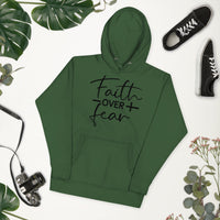 Faith Over Fear-Sweatshirt Hoodie