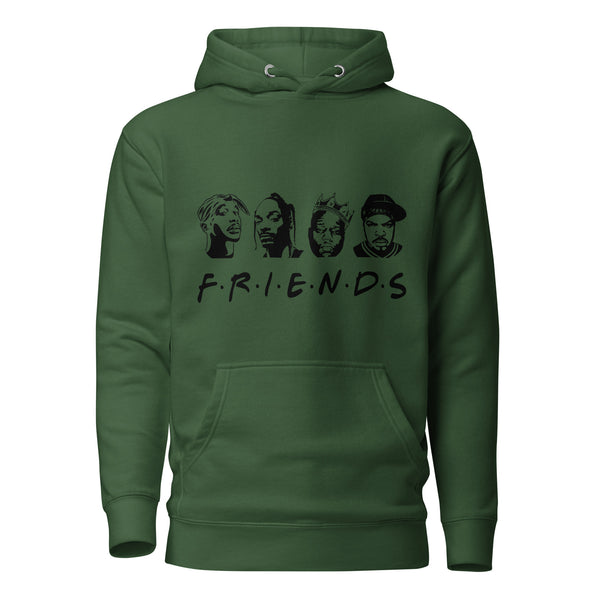 Graphic "FRIENDS" Premium Hooded