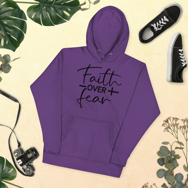 Faith Over Fear-Sweatshirt Hoodie