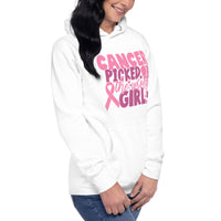 Graphic "Cancer Picked The Wrong Girl" Hooded