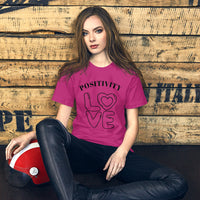 Graphic T-Shirt "Pos-iti-vity" Unisex (Custom For Posh)