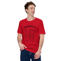 Graphic T-Shirt "Pos-iti-vity" Unisex (Custom For Posh)