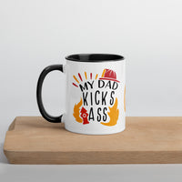 Graphic Drinkware "Dad, Fire Fighter" Mug