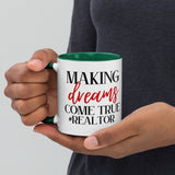 GRAPHIC CUSTOM REALTOR Mug with Color Inside