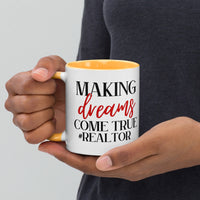 GRAPHIC CUSTOM REALTOR Mug with Color Inside