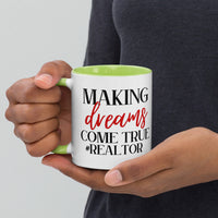 GRAPHIC CUSTOM REALTOR Mug with Color Inside
