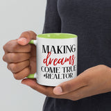 GRAPHIC CUSTOM REALTOR Mug with Color Inside