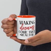 GRAPHIC CUSTOM REALTOR Mug with Color Inside