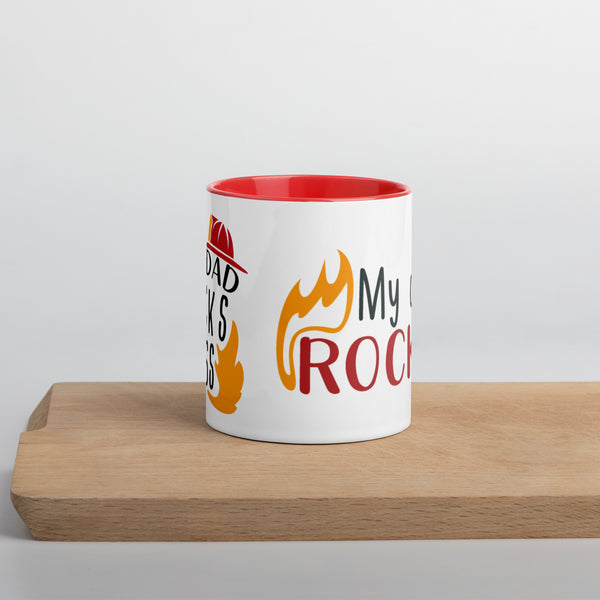 Graphic Drinkware "Dad, Fire Fighter" Mug