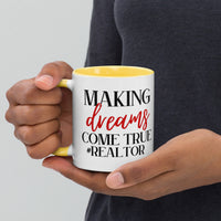 GRAPHIC CUSTOM REALTOR Mug with Color Inside