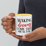 GRAPHIC CUSTOM REALTOR Mug with Color Inside