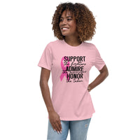 SUPPORT, ADMIRE & HONOR-Graphic T-Shirt