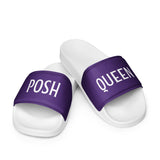 Graphic "Posh Queen" Women's slides (Custom for Posh)