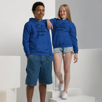Graphic UNISEX Youth "Faith over Fear" Hooded