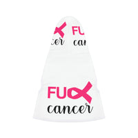 Pet Graphic Dog"Fu@k Cancer" Hooded