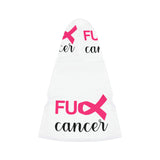 Pet Graphic Dog"Fu@k Cancer" Hooded