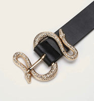 Serpentine Buckle Belts