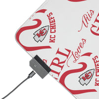 KC Girl's LED Gaming Mouse Pad