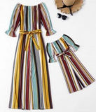 Striped Jumpsuit