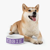 Pet Graphic "Personalized" Bowl