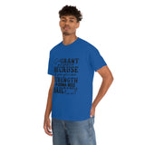 Graphic T-Shirt UNISEX "GOD, Grant Me Strength"